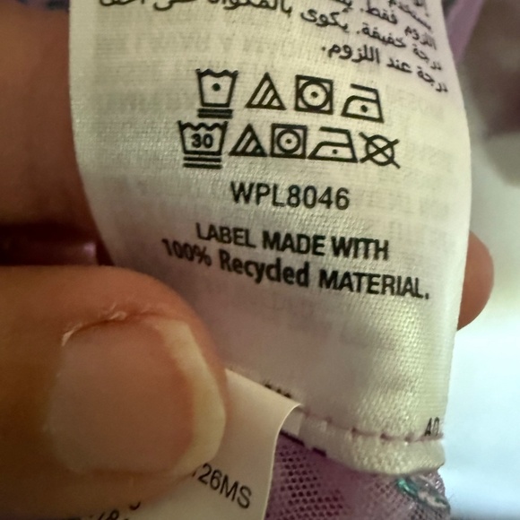 INC International Concepts Lavender Floral Embroidered Sheer Robe Size Small - Picture 6 of 12